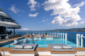 superyacht Mediterranean cruise sotheby's auction