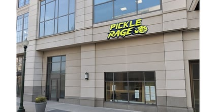 Exterior of New Rochelle, NY PickleRage location