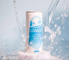A can of CoAqua coconut water