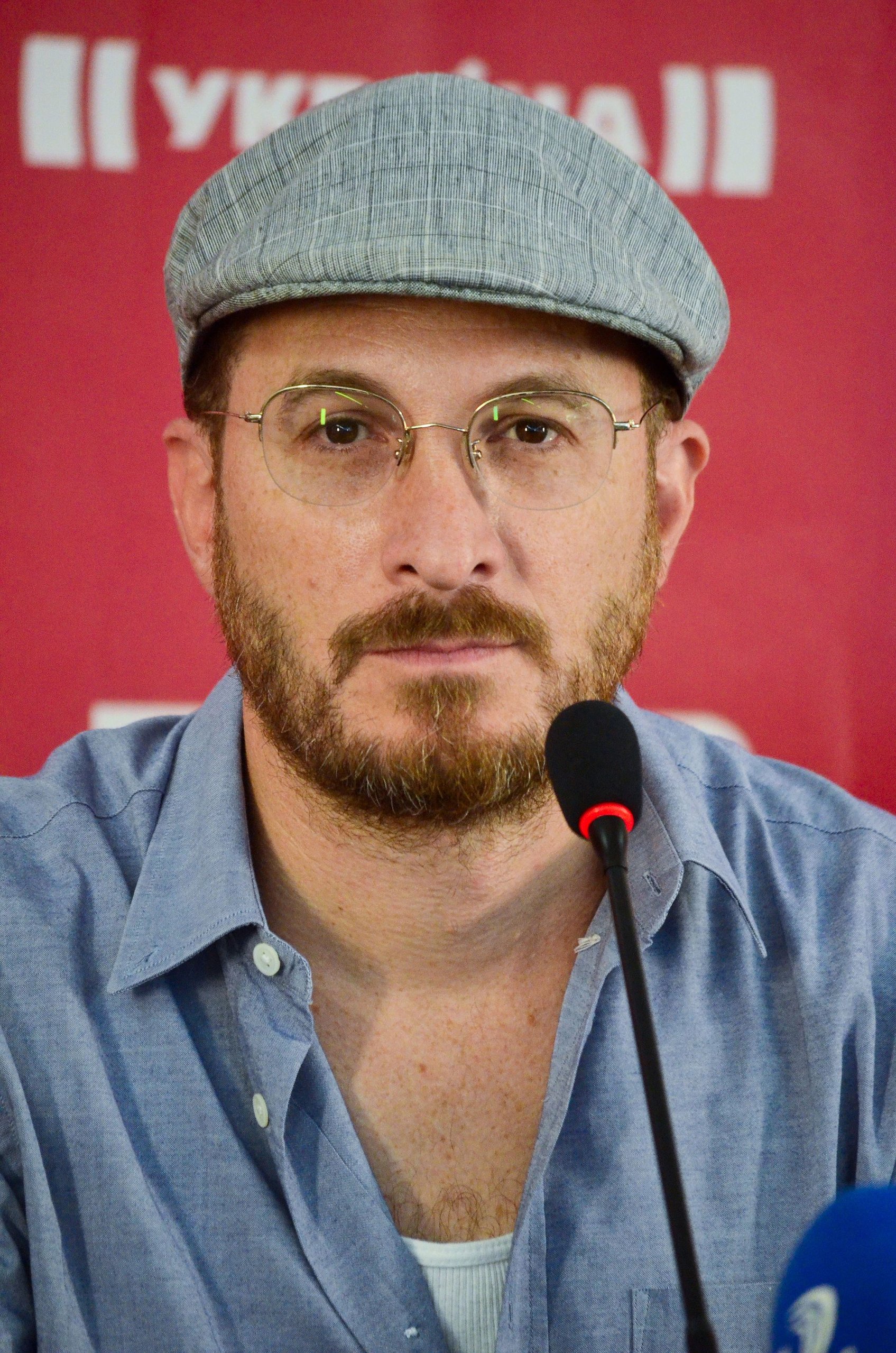Director Darren Aronofsky at Odessa International Film Festival.