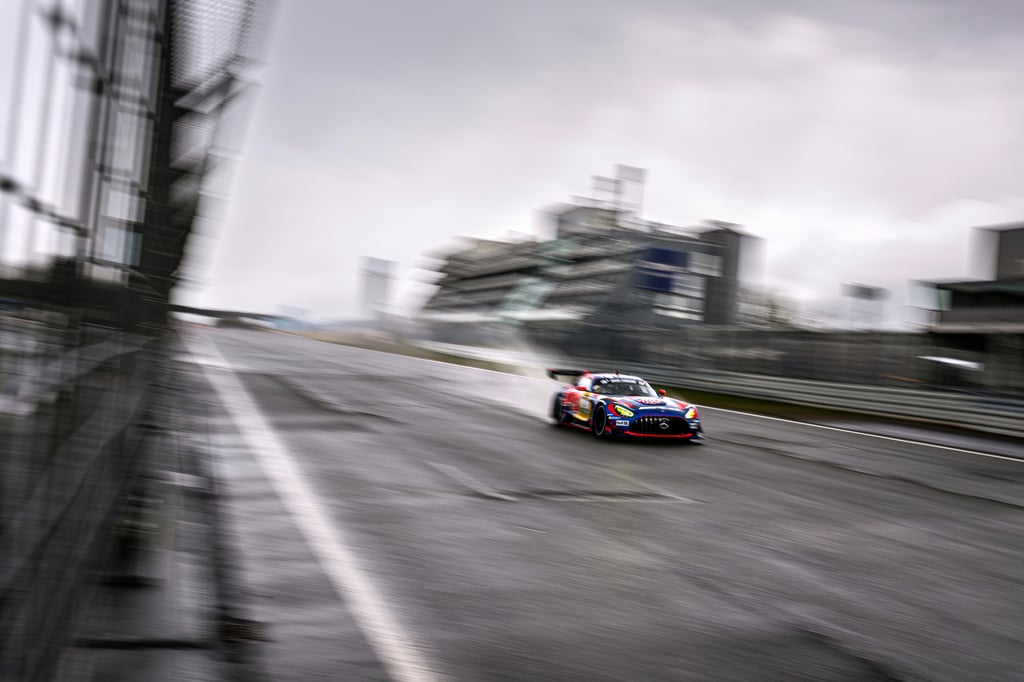 Max Verstappen seen at the Nürburgring in Germany on March 31, 2026.